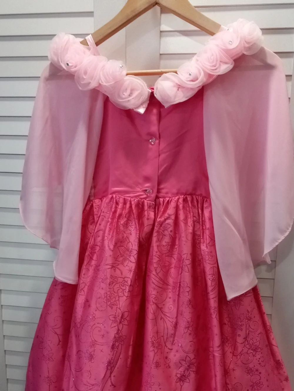 Disney Store Pink Shimmer Princess Costume Dress - Picture 8 of 15